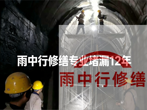 枣庄某城市管廊堵漏加固案例